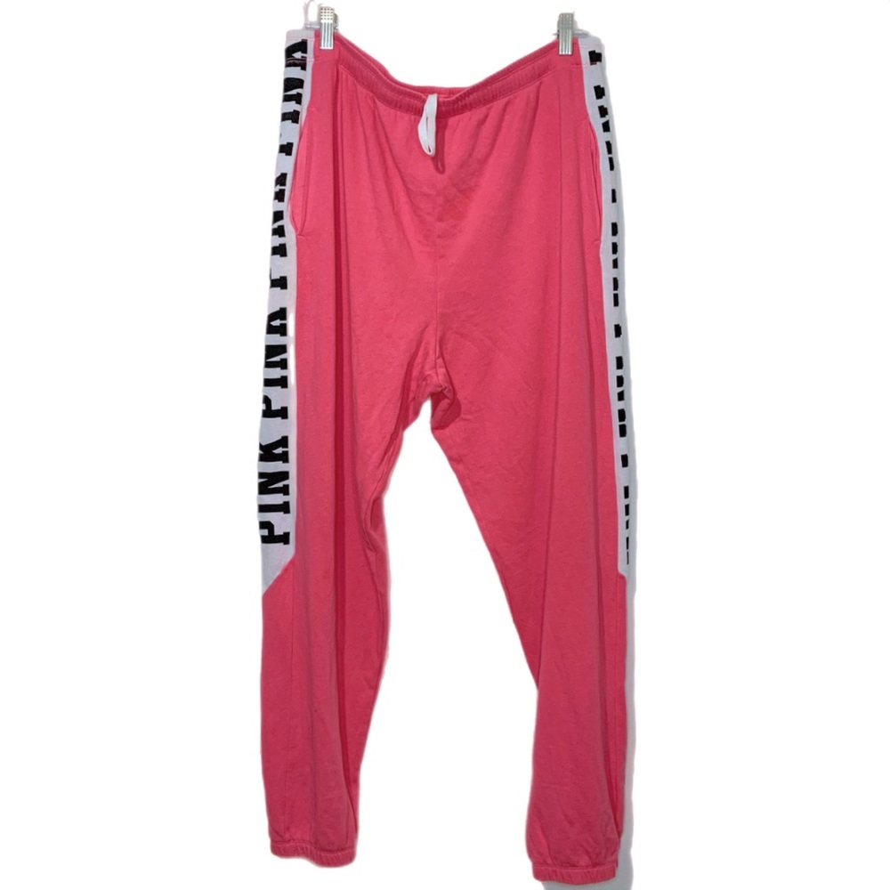 PINK Victoria's Secret Sweatpants Women’s Size Large Workout Gym Active